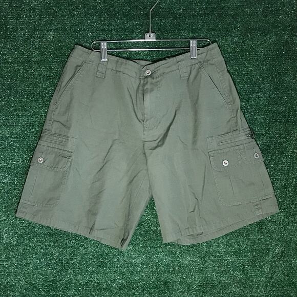 Sundance Womens Green Cargo Utility Short Size 8P Casual - Picture 1 of 6
